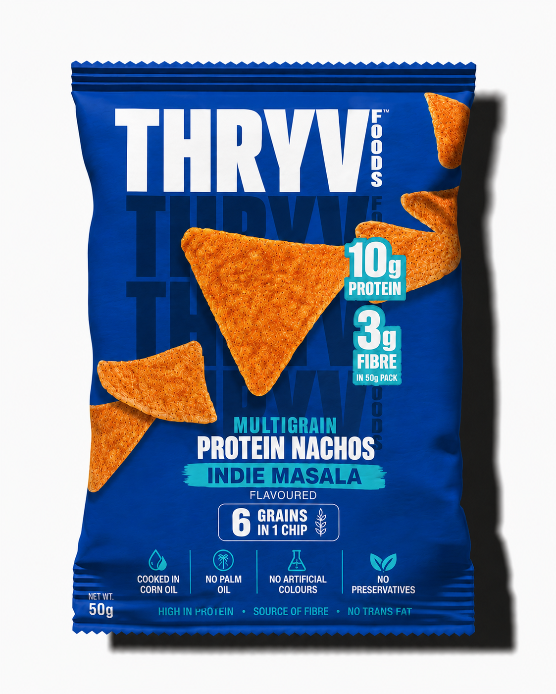 Indie Masala Multigrain Protein Nachos