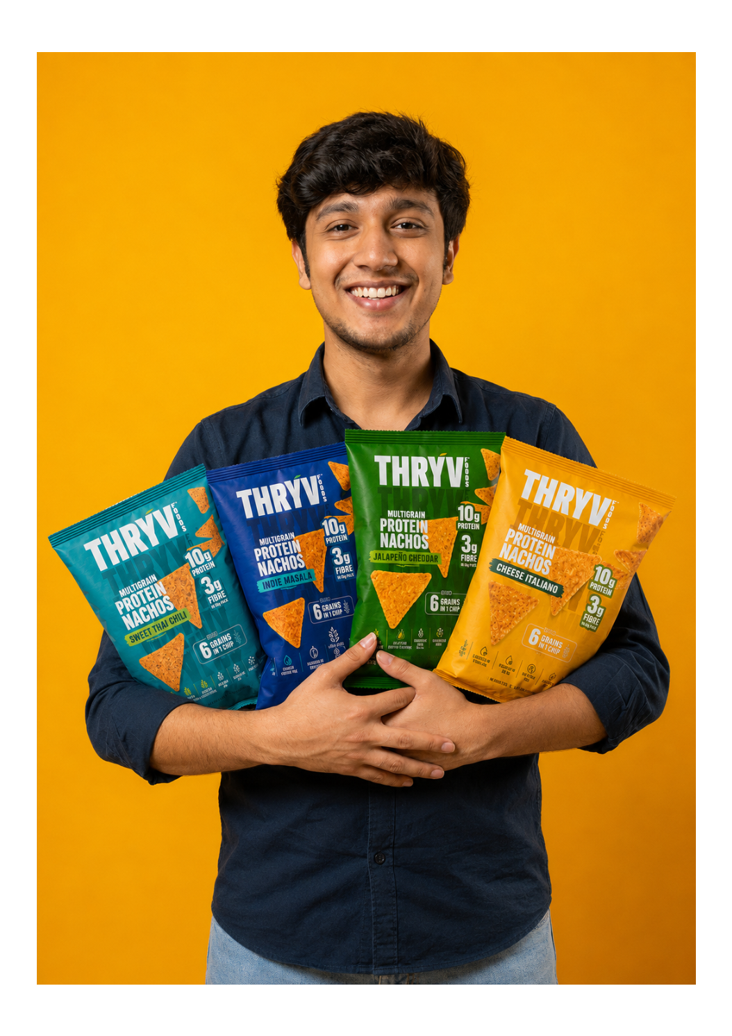 THRYV Multigrain Protein Nachos (Variety Pack)
